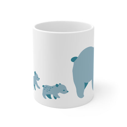 Bear Fam Blue – Mug (0,33 l)