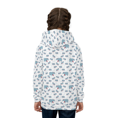 Runaway Cubs Blue/Pink – Children's Hoodie