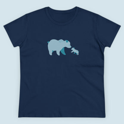 Bear Fam – Women's Midweight Cotton Tee