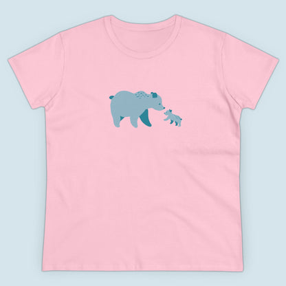 Bear Fam – Women's Midweight Cotton Tee