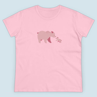 Bear Fam – Women's Midweight Cotton Tee