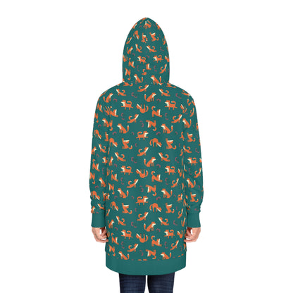 Playful Fox – Women's Hoodie Dress