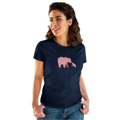 Bear Fam – Women's Midweight Cotton Tee